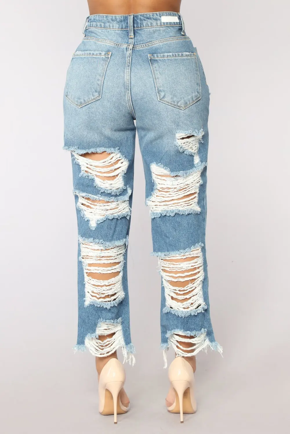 

new big hole jeans women's jeans