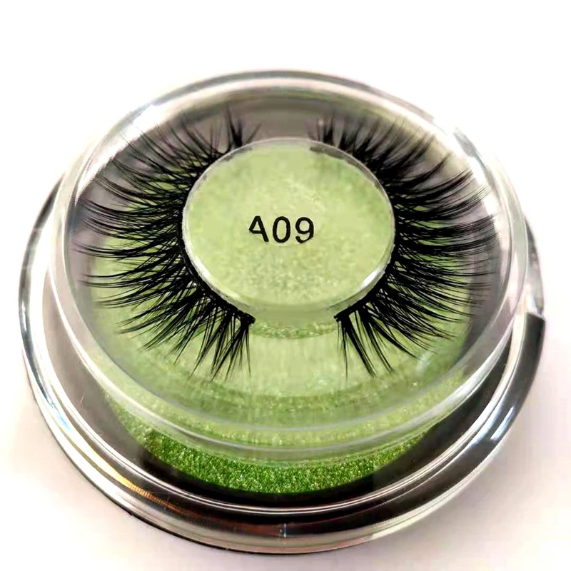 

Faux silk Lashes Lightweight Criss-crossed Rounded False Eyelashes Handmade 3D faux Mink Eyelashes Cruelty-free Lashes Makeup
