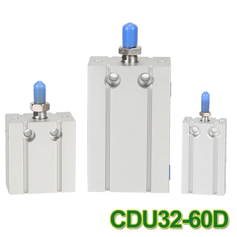 

Free Mounting CDU32*60 Male Thread Single Rod Double Action 32mm bore 60mm stroke Air Pneumatic Cylinder CDU32-60