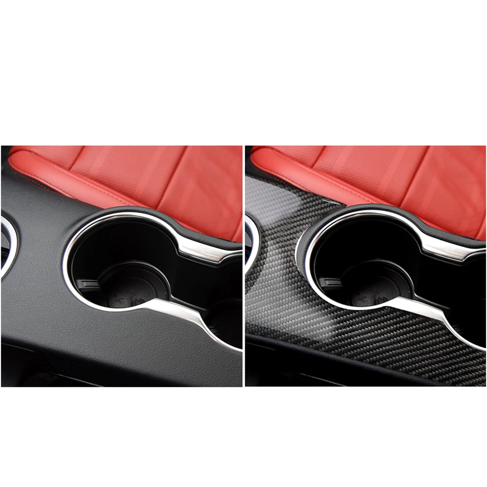 Панель переключения передач из углеродного волокна декоративная крышка стикер