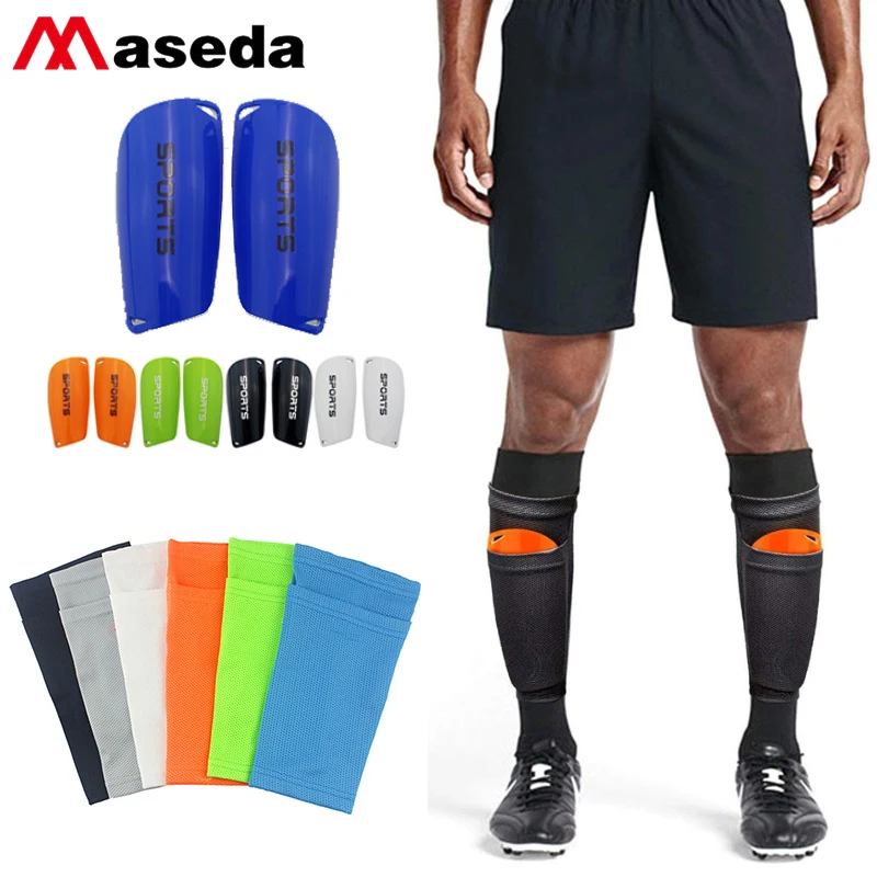 Взрослые и подростковые новые футбольные ножки MASEDA Защитные чехлы для