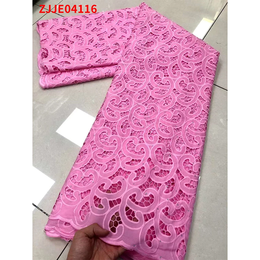 

Ankara African Tulle Net Lace Jacquard High Quality Dress French 5 Yards For Sewing Clothes ZJJE04114