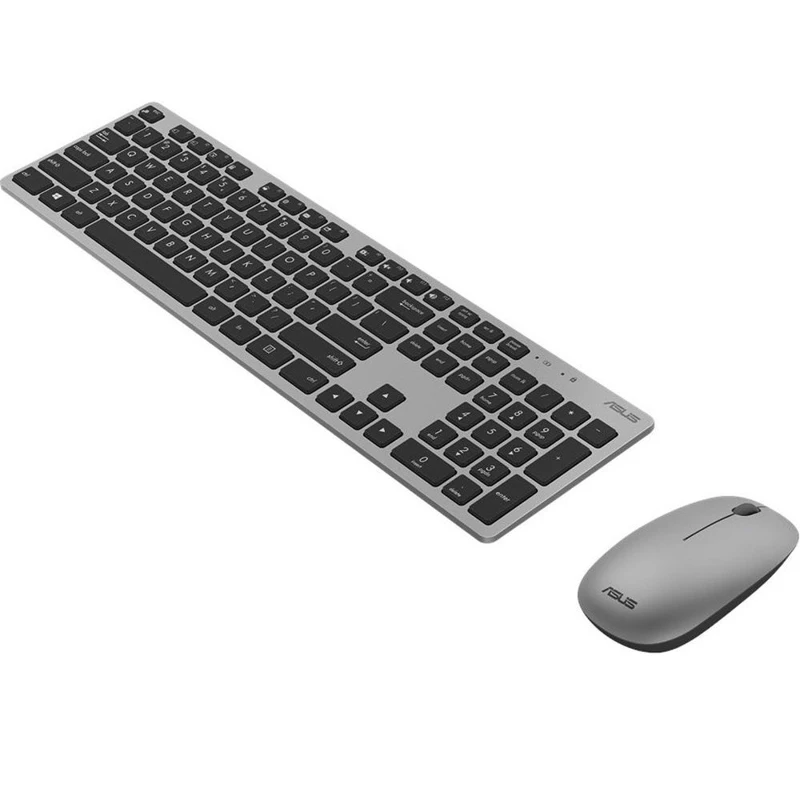 Клавиатура + мышь ASUS W5000 беспроводная(радиоканал) оптическая 1600 dpi USB|Комплекты