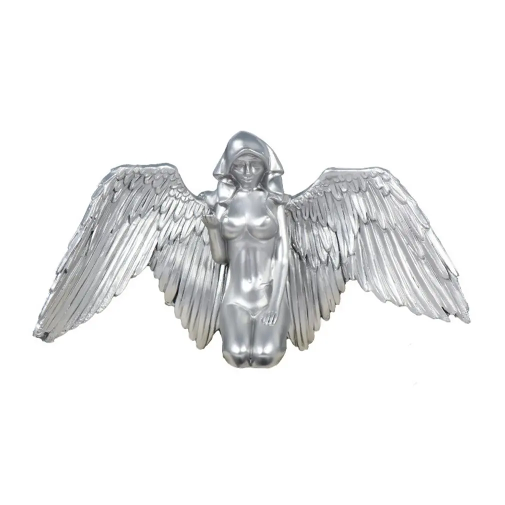 

Angel Wings Art Sculpture Christmas Gifts Resin Statue Home Office Decoration Garden Statue Desktop Modern Art Decor