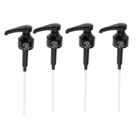4pack black 8ml syrup pumps dispenser pump great for monin coffee syrups snow cones flavorings more
