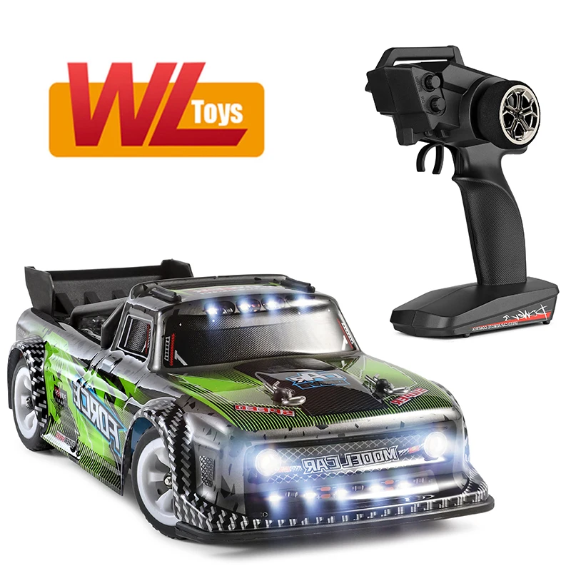 WLtoys k989 Модернизированный 284131 1/28 со светодиодными лампами 2 4G 4WD 30 км/ч