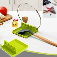 kitchen utensil holders silicone spoon heat resistant rack shelf fork organizer gadget rest chopsticks holder fork shelf gadget