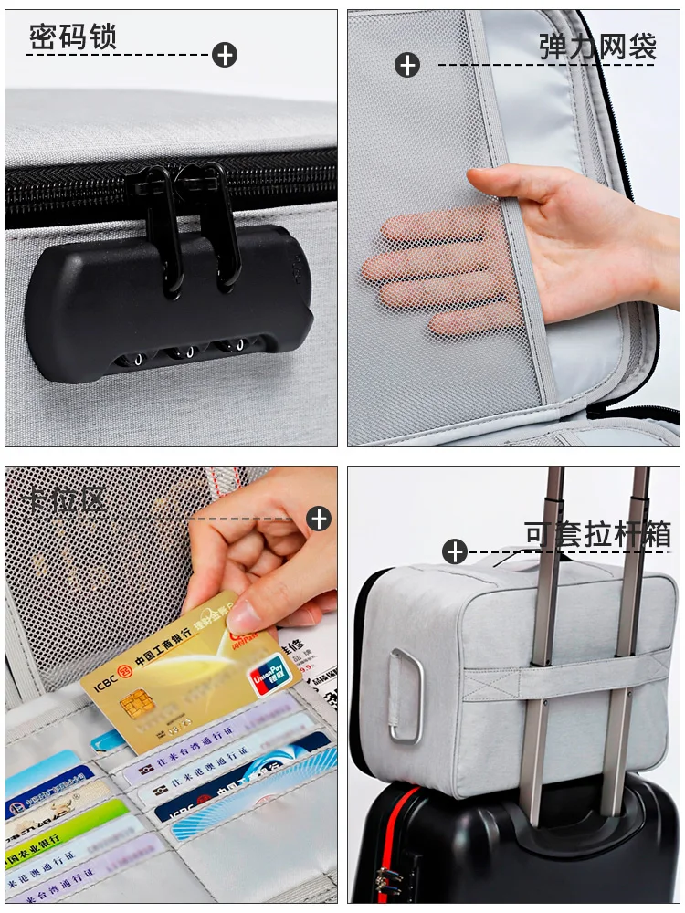 

Zipper Storage Bag Large Clothes Luggage Compression Lock Reclosable Storage Bag Portable Travel Home Organization