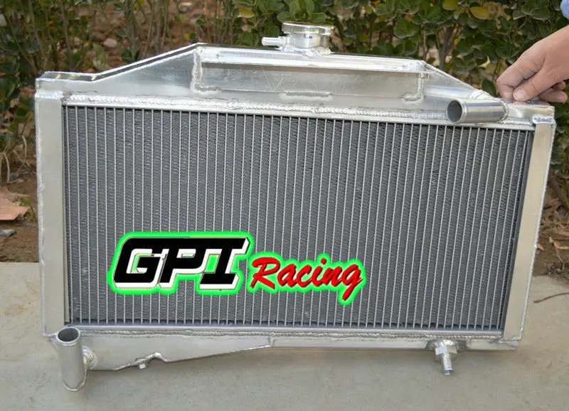 GPI алюминиевый гоночный радиатор для Porsche 1000 948/1098 1955-1971 1956 1957 1958 Новинка |