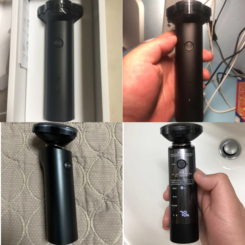 

Xiaomi Electric Shaver men's electric Razor beard Machine for Men Dry Wet Beard Trimmer Rechargeable washable Dual Blades shaver