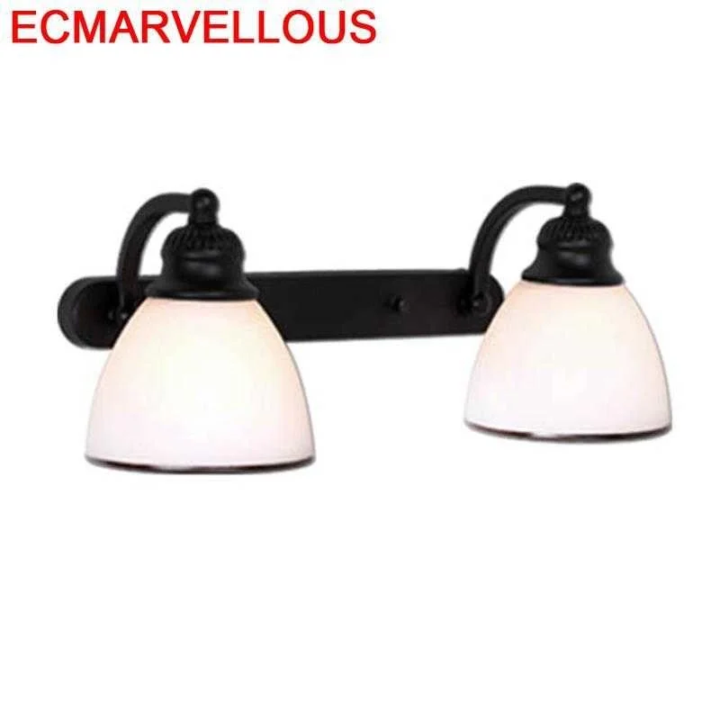 Mural Deco Lampara Pared Aplik Lamba Candeeiro De Parede Penteadeira Bedroom Light For Home Applique Murale Luminaire Wall Lamp