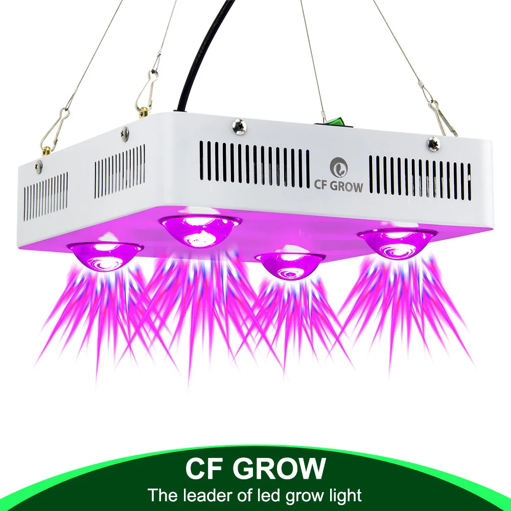 300 Вт 600 COB LED Grow Light полный спектр Крытый гидропонный парниковый растительный рост