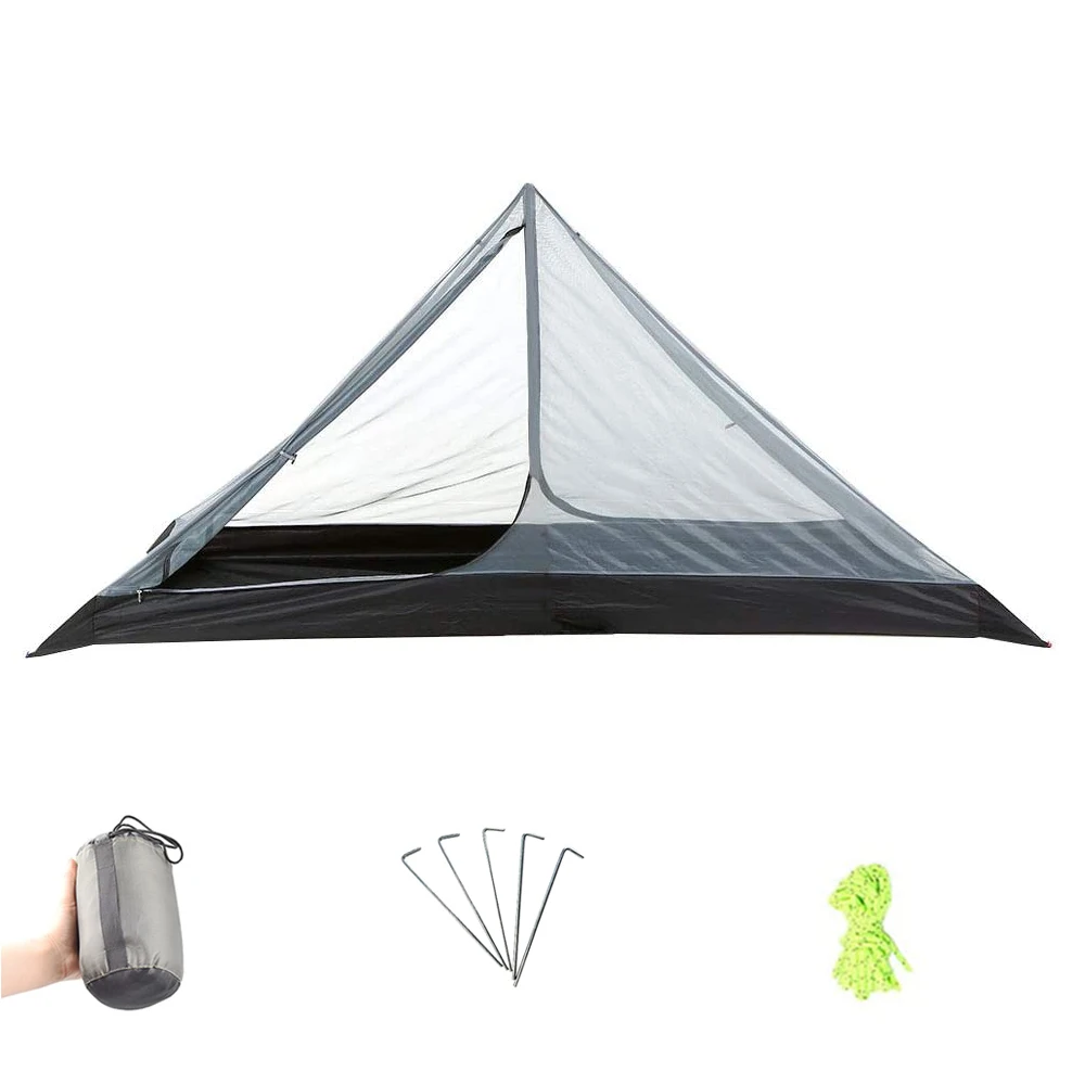 

2019 New 210d Oxford 1 Person Ultralight Trekking Pole Tent for Outdoor Camping Hunting Hiking Traveling Backpacking Activities