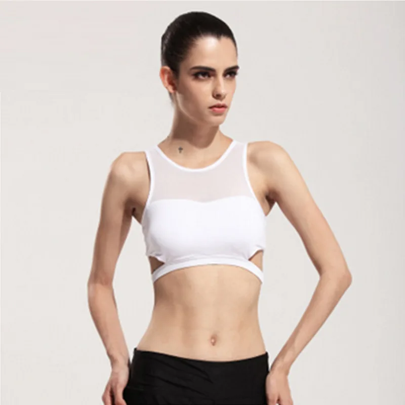 

C726 Sexy Sportswear Women Yoga Shirts Push up For Yoga Sports Sleeveless Breathable Comfortable Bra Fitness Sport Gym Clothing