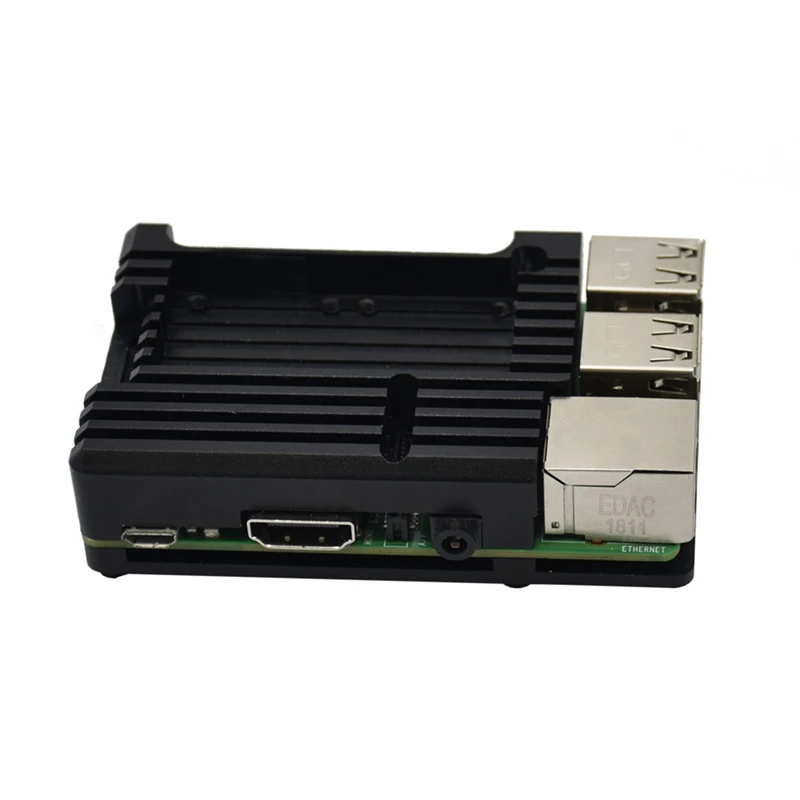 Новинка! Raspberry Cnc алюминиевый сплав бронированный чехол с охлаждающим радиатором