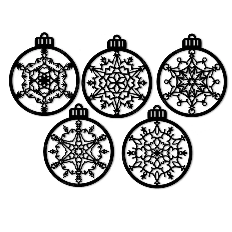 

Snowflake Cutting Dies Christmas Metal Cutting Dies Stencils Die Cut for DIY Scrapbooking Album Paper Card Embossing