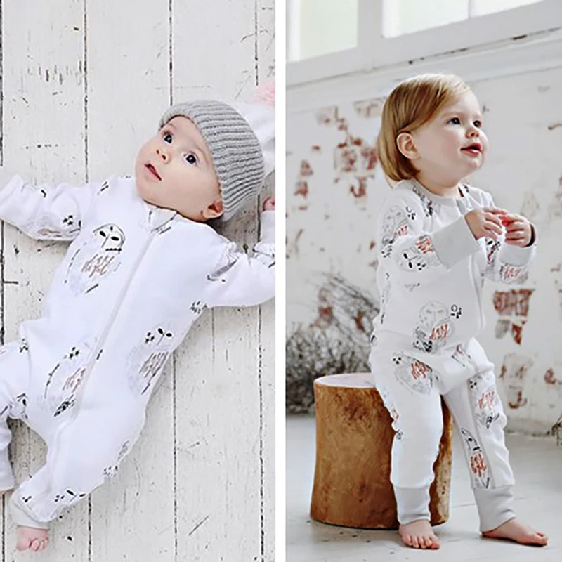 Одежда для новорожденных девочек и мальчиков 2018 детский комбинезон из