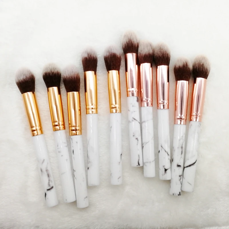 Коническая хайлайтер кисть для румян бронзатор пудры крем жидкая лица розовое