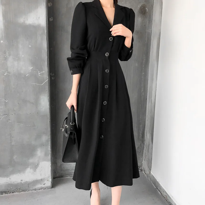 Женское винтажное длинное платье элегантное однотонное белое платье-трапеция с