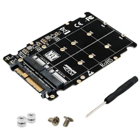 m 2 ssd to u 2 adapter 2in1 m 2 nvme and sata bus ngff ssd to pci e u 2 sff 8639 adapter pcie m2 converter for desktop computers
