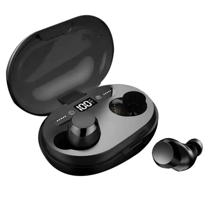 

Легкие дизайнерские TWS наушники Bluetooth 5,0, Спортивные Беспроводные наушники IPX5, водонепроницаемая гарнитура высокого качества с зарядным чех...