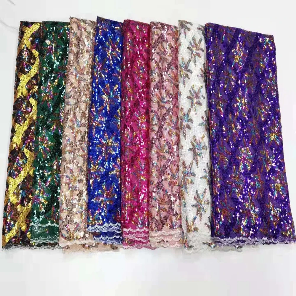 Женское Африканское кружево с вышивкой KAKATEX, французское кружевное платье в нигерийском стиле, 2021