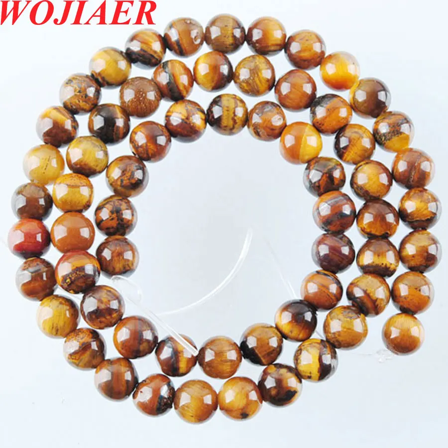 Бусины в виде тигрового глаза 8-12 мм | Украшения и аксессуары