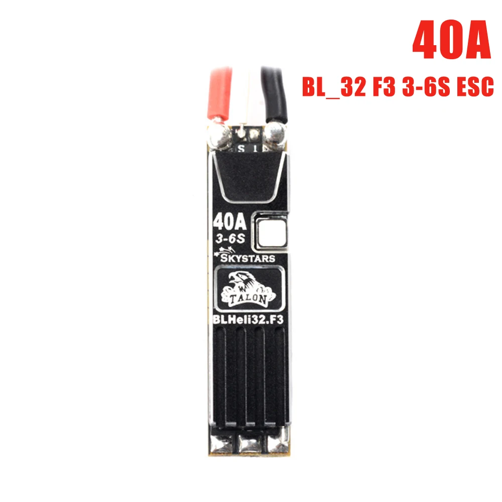 Skystars Talon32 Slim40A 40A BL_32 F3 3 6S ESC w/ RGB LED Поддержка телеметрии для радиоуправляемого