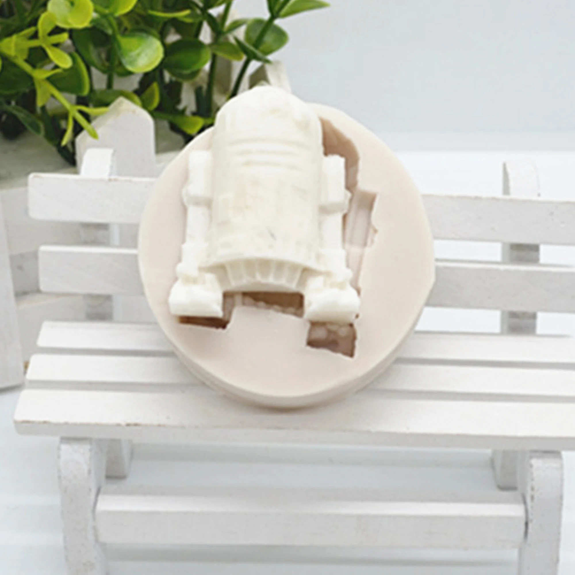 Милая силиконовая форма для торта Luyou 1 шт. робот Инструменты 3D кухонные