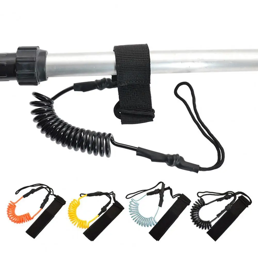 Высокоэластичная лента с креплением поводок для Каяка цветная веревка серфинга