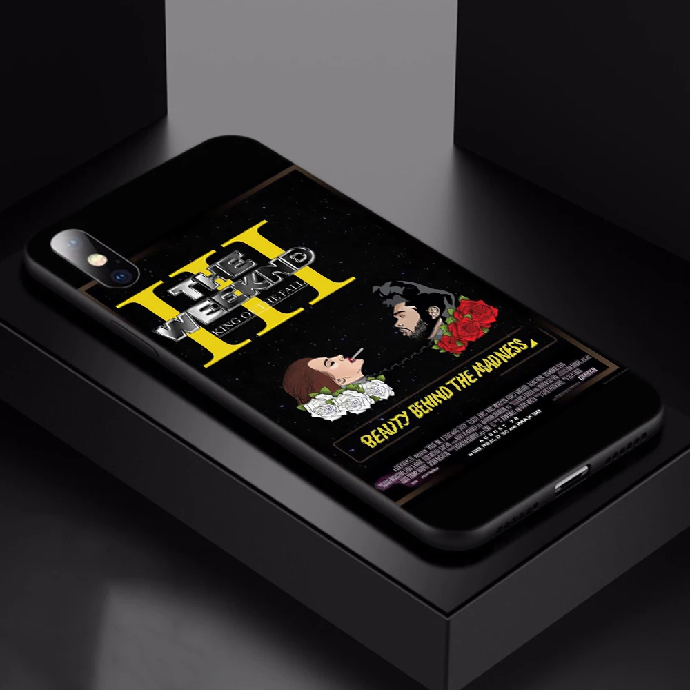 Q14 чехол для телефона Weeknd из ТПУ для Apple iPhone 6 6S 7 8 Plus 5 5S SE X XS 11 Pro MAX XR силиконовый мягкий чехол
