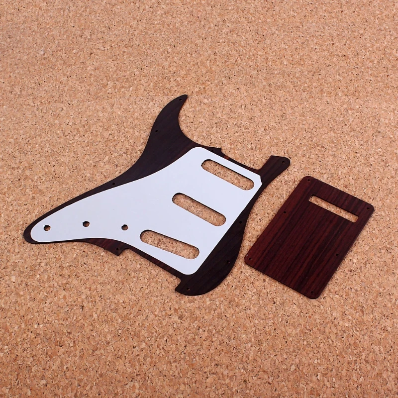 

Real Rosewood SSS Strat Guitar Pickguard Guitar