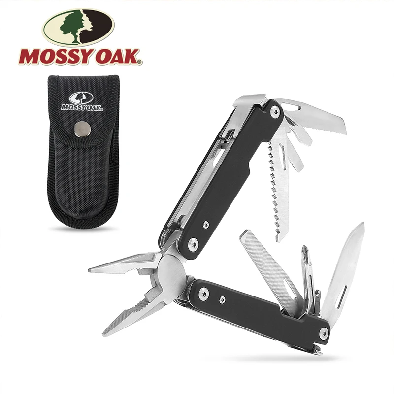 Многофункциональный инструмент MOSSY OAK 12 в 1 плоскогубцы резак для проводов