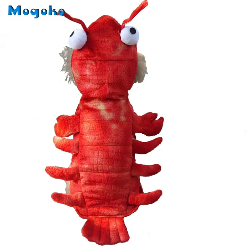 Mogoko, новинка, 1 костюм лобстера для собак и кошек, платье для косплея на Хэллоуин, Красная толстовка с капюшоном для щенков, теплая одежда, Размеры S/M/L/XL на выбор