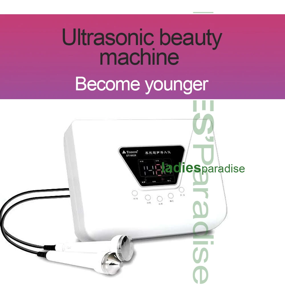 Ultrasonic Skin Care Whitening Freckle Removal High Frequency Lifting Skin Anti Aging Beauty Massage Facial Machine