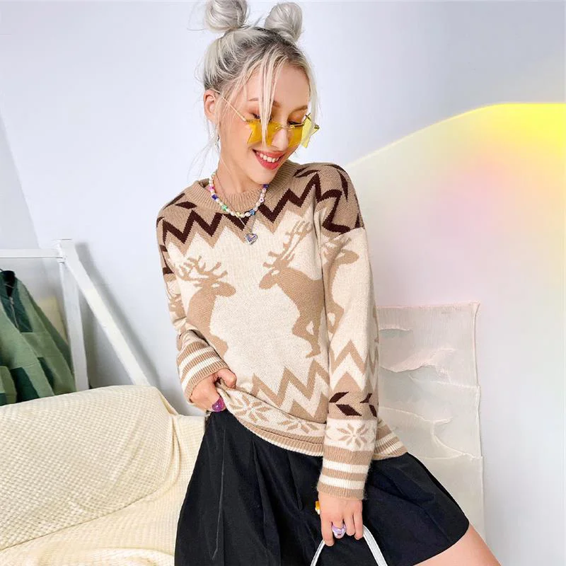 Женский трикотажный свитер модная уличная одежда сексуальный топ размера d