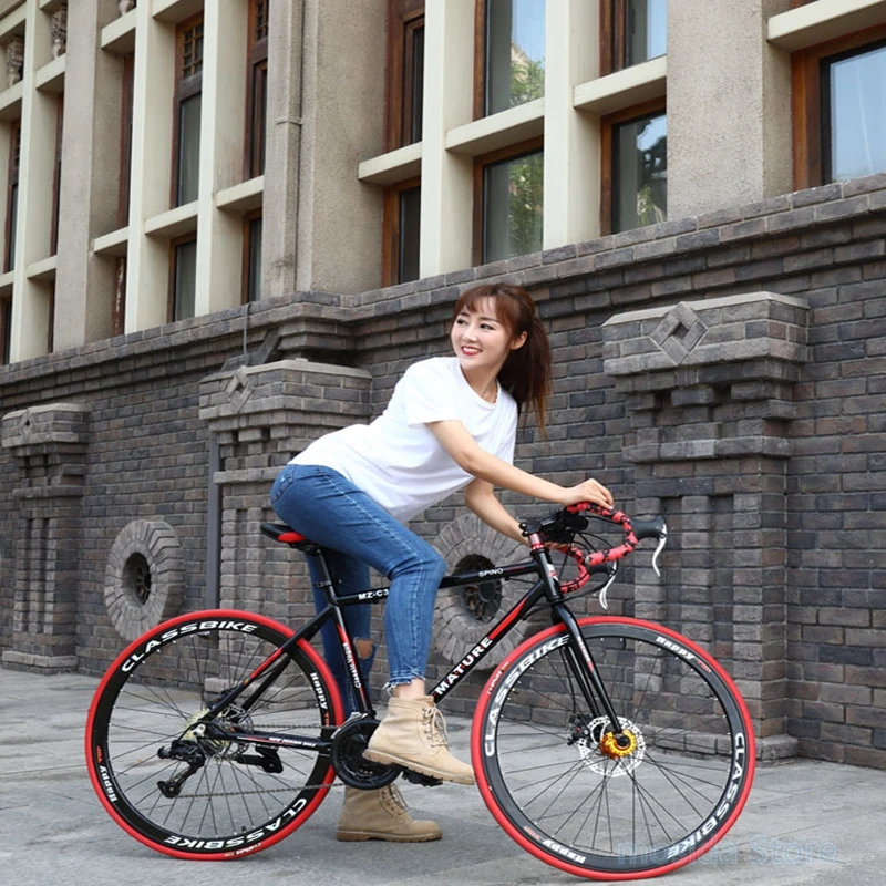 Дорожный велосипед из алюминиевого сплава гоночный с поворотом на 30/33 скорости и