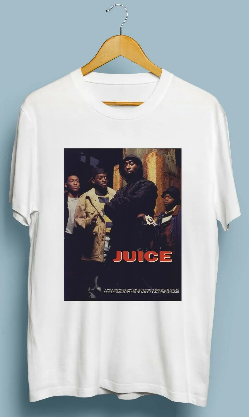 Футболка унисекс в винтажном стиле с изображением сока Тупака Шакура 2019 | Мужская