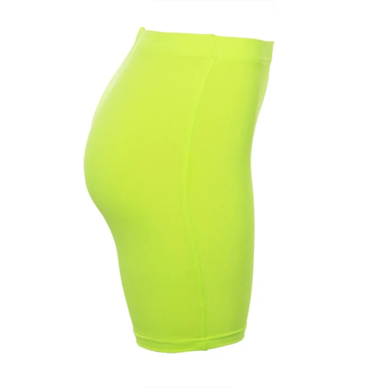 Женские повседневные шорты тонкие хлопковые одноцветные размера плюс гибкие