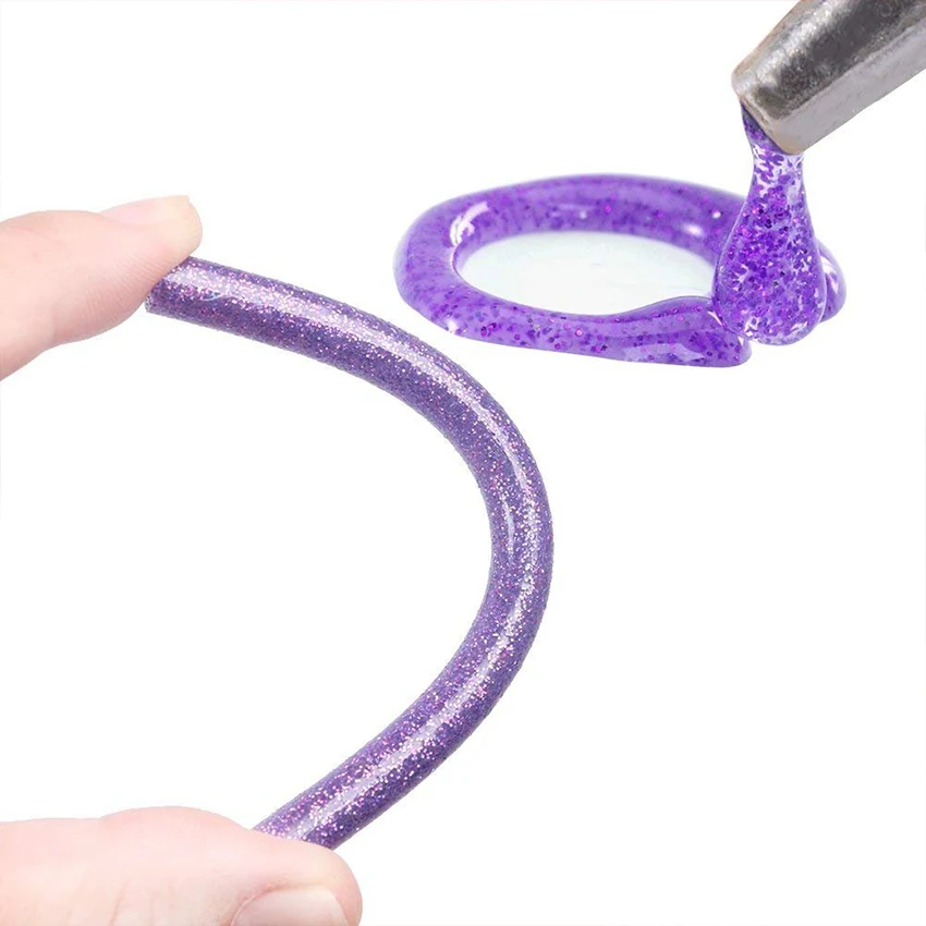 Палочки для горячего клея смешанный цветной золотой порошок лука 60 шт./компл. 12