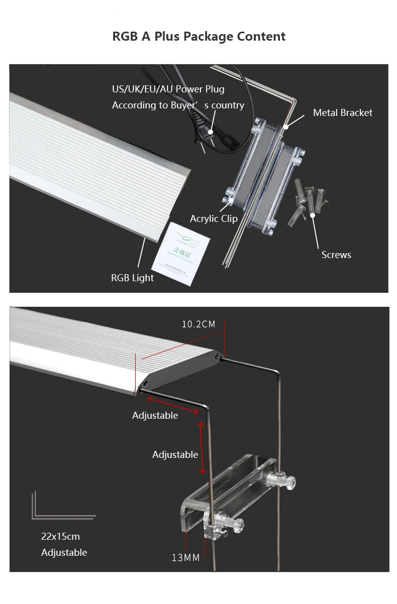 구매 Chihiros RGB A 플러스 시리즈 LED 램프 심어 수족관 용 블루투스 컨트롤러 내장 구매 Chihiros RGB A 플러스 시리즈 LED 램프 심어 수족관 용 블루투스 컨트롤러 내장