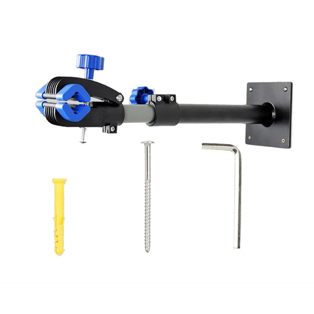 

1pcs Bicycle Bracket Wall Mounted Hanger Brack Steel Plastic Maintenance Stand Storage For All Kinds Of Bike Cycling Repair Tool