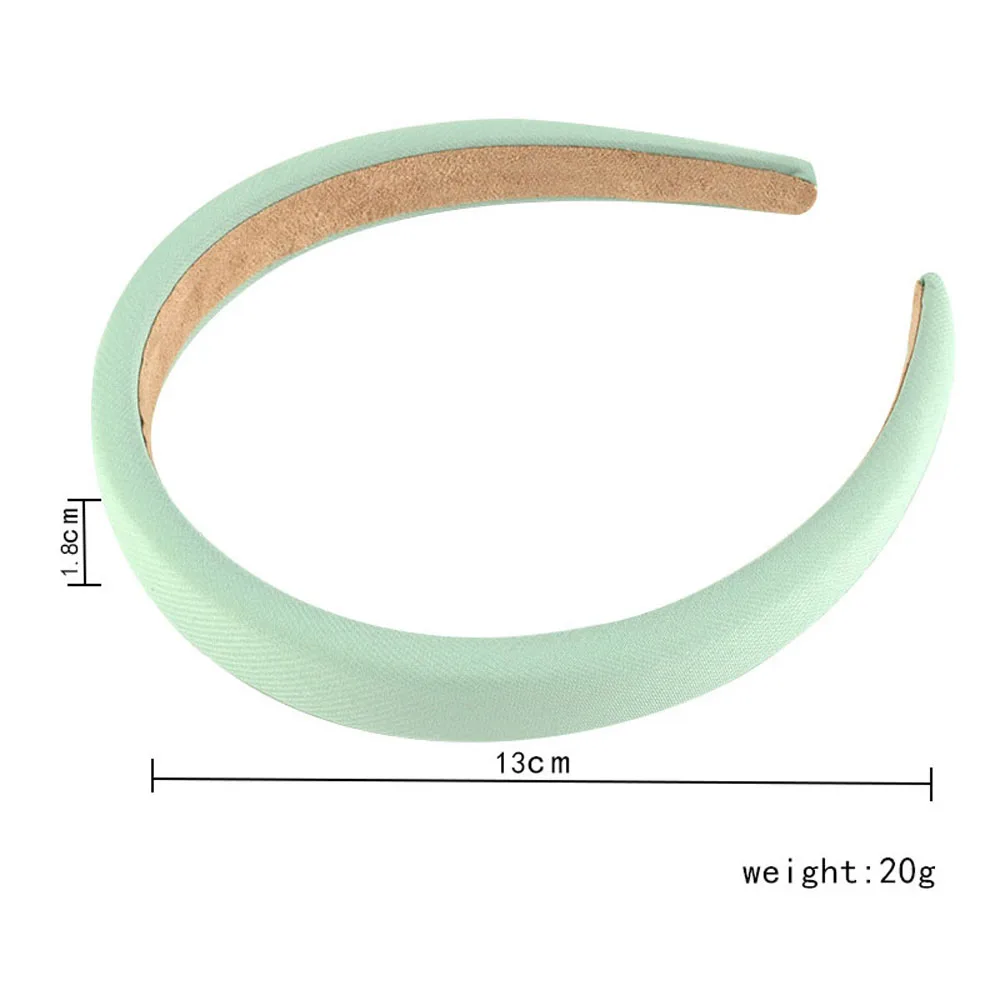 

Korean Simple Style Hair Hoop Color Wide Plastic Headband Solid Hair Band Hair Hoop Fashion Hair Accessories