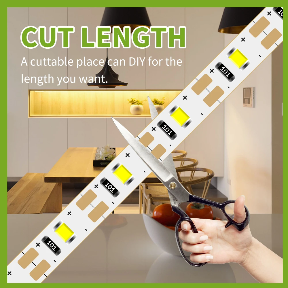 Светодиодные ленты 5V 2835 SMD USB разъем 1 м 2 3 4 5 светильник 220 В Потолочный декор лампа