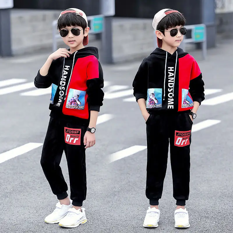 

Children's clothing girls autumn suit 2020 new Korean children's big children's spring western style sweater two sets