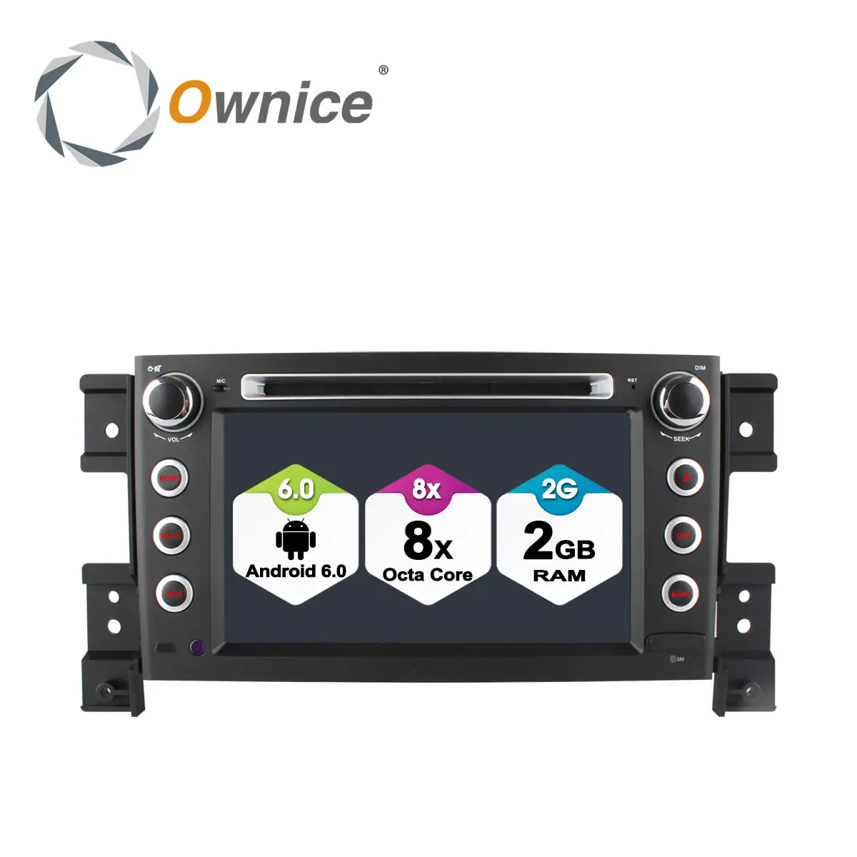 Ownice C500 Android 6 0 Octa 8 Core автомобильный DVD проигрыватель для Защитные чехлы сидений