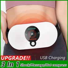 New Electric Body Slimming Massager Slimming Belt Fat Burning Abdominal Massage Back Buttock Legs Ma