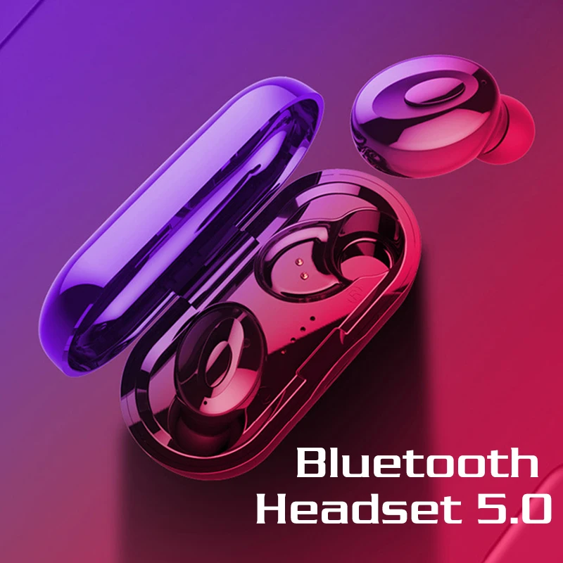 TWS-стереонаушники с поддержкой Bluetooth 5 0 и двойной гарнитурой | Электроника