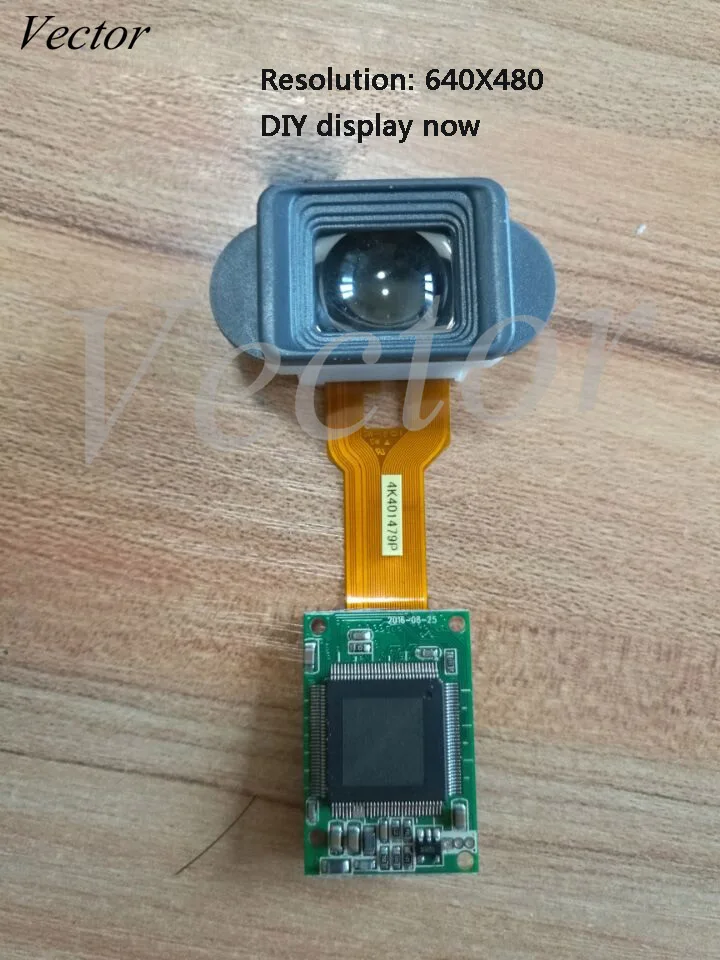 Монокулярный видоискатель ночного видения сделай сам FPV дисплей миниатюрный