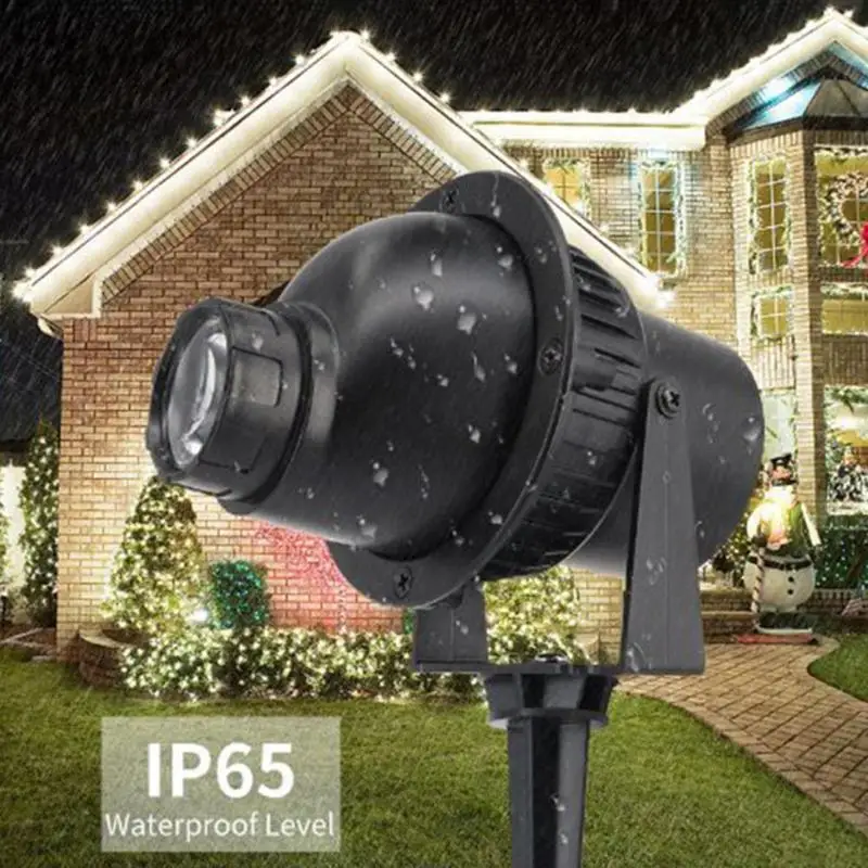 

LED 3D Waterproof IP65 Christmas Effect Light Multiple Choices to Create Different Atmosphere Remote Outdoor Lawn Bar Stage Lamp
